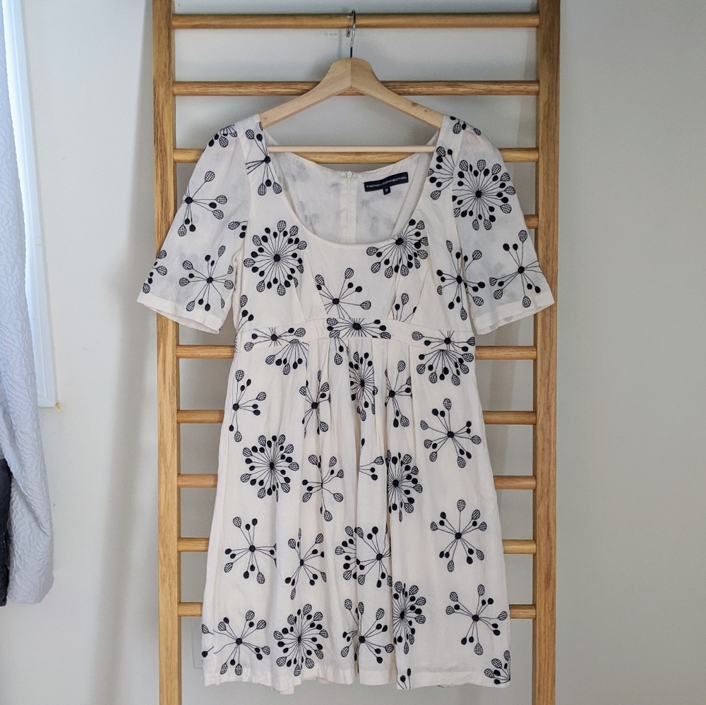 French Connection Floral Babydoll Dress